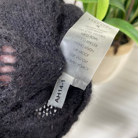 Peruvian Connection Angelica Pullover Baby Alpaca Wool Blend Sweater Womens M - Picture 7 of 7